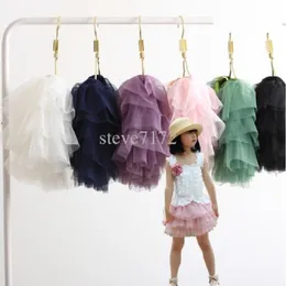 Meninas Tutu Saias Crianças Roupas Kids Tutus Saia Menina Ballet Ball Vestidos de Roupas Mini-Dress 210413