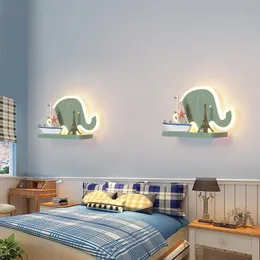 Duvar lambaları Uçak Karikatür lambası Yaratıcı Modern Nordic Minimalist Yatak Odası Çocuk Odası Başucu Koridoru Led