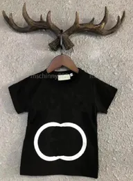 Çocuk Giyim T-Shirt Kızlar Erkek Giysileri Mektup Baskı Tees Çocuk Yaz Üstleri Kısa Kollu Gömlek