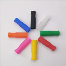 Silicone Tips for Stainless Steel Straws Tooth Collision Prevention Straws Cover Silicone Tubes DH8586