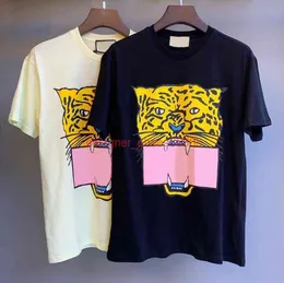 T-shirt para mulheres mulheres homens tshirts confortável com letras animal impresso designer de manga curta senhora camiseta casual tops roupas 2 cores m-2x top rápido