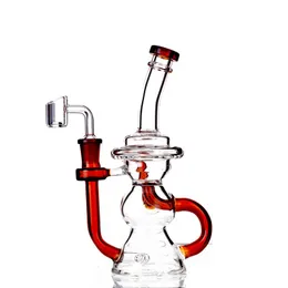 Super coole Glasbong-Wasserpfeifen Reclaimer Dab Oil Rig Wasserpfeife mit 14-mm-Quarz-Banger