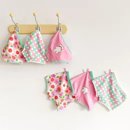 3 Unids / Lote Bragas Para Niños Para Niña Algodón Ropa Interior ...