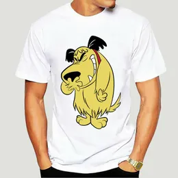 メンズ Tシャツ かわいい笑い Muttley T シャツ奇抜なレース ディック卑劣な漫画の犬 Mu5935X