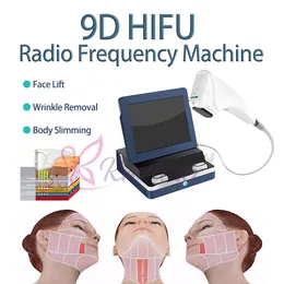 美しさの設備を締める顔リフトの皮を縮めるしわの取り外しの体のための8カートリッジ9d Hifu機械20500のショット