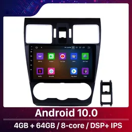 2din carro dvd gps navegação multimídia player rádio estéreo cabeça para 2014-2016 subaru wrx forester android 10.0 8 núcleo