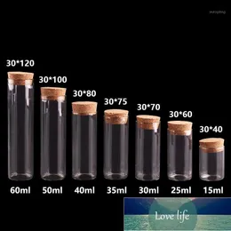 15 ml / 25 ml / 30 ml / 35 ml / 40 ml / 50ml / 60 ml Küçük Test Tüpü Cork Stoper Şişeler ile Kavanoz Şişeleri DIY Craft 24 Pieces1 Fabrika Fiyat Uzman Tasarım Kalitesi Son Tarzı Orijinal