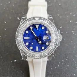 2023 Produkuj najwyższej jakości zegarki 40 mm kryształowy fantomlab szafir