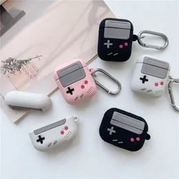 3D Cute Game Machine Console Design Headphone Cases Decompression Case Soft Silicone For Apple Airpods 1/2 Pro Bluetooth Earphone Cover
