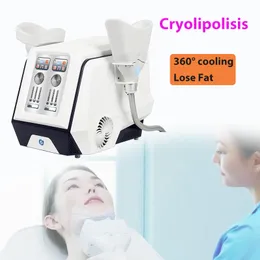 Ny Fat Freeze Body Slimming Machine 2 Cryo Handtag Arbeta samtidigt Anpassning Multi Storlek Salon SPA Moment