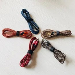 3.5mm 10ft 3m 3.5mm 5 stóp 1.5m Car Audio Aux Extion Cable Pleciony Woven Wire pomocnicze Stereo Jack Męskie prowadzenie do telefonów komórkowych MP3 Głośnik tabletki