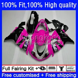 Injektionsformkit för SUZUKI TL1000R SRAD TL-1000R 1998-2003 30NO.135 TL 1000 R 1000R Pink Black 98 99 00 2001 2002 2003 Body TL1000 1998 1999 2000 01 02 03 OEM FAIRING