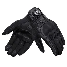 Star Rider-Nylon Material Cashmere Motorcycle Gloves Breathable Summer Season Off-Road Black Red Color Knight Gloves H1022