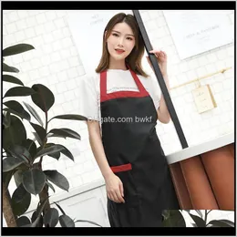 Tools Kitchen, Dining Bar Home & Gardensolid Color Cooking Apron Plain Apron+Pocket Chefs Butcher Kitchen Craft Baking Sleeveless Cotton Poly