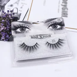 3D vison pestanas falsas cílios macio natural thic faux olho lash extensão chicote ferramentas de maquiagem