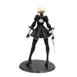 28 سم ألعاب Nier Automata 2b Yorha No.2 Type B Action Figure PVC Model Toys Brinquedos