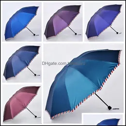 우산 가정용 잡화 홈 가든 여성 남성 맑은 비오는 우산 UV 보호 방풍 짧은 핸들 스트레이트 솔리드 컬러 Pongee P