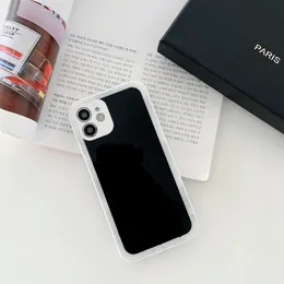 Mode Luxus Designer C Gehärtetes Glas Handyhüllen für iPhone 12 Mini 11 Pro Max x Xs Xr 7 8Plus 8 Plus mit Buchstaben COQUE Fundas Hülle 2021