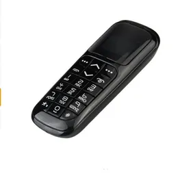 Odblokowany Super Small Quad Band Pocket Telefon Komórkowy Bezprzewodowy Mini Dialer Bluetooth Dialer 0.66 Inch Single GSM Support Sim Card Dial Call Children Telefon