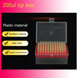 Lab Supplies 200ul Tip Box Plastic CentrifugeTest Tube Experimental Disposable Laboratory Consumables