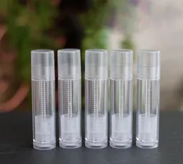 5g Empty Clear LIP BALM Tubes Containers Transparent Lipstick fashion Cool Lip Tubes Refillable Bottles DH5585