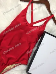 21ss italiano biquíni primavera verão peito clássico listra letras impressão mulheres swimwear tops de alta qualidade azul vermelho 06