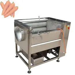 Commercial 220V stainless steel Small Automatic Cassava Peeling Machine Potato Vegetable Cleaning maker Washing manufacturer Type XT150