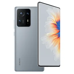 ORIGIANL XIAOMI MI MIX 4 5G携帯電話8GB RAM 256GB ROM Snapdragon 888+ 108MP AI NFC 4500MAHセラミックスAndroid 6.67 "AMOLEDフルスクリーン指紋IDスマート携帯電話