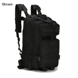 Tactical Plecak 25L 3P Army Torba na zewnątrz Mężczyźni Camping Tactical Plecak Torystyki Sport Molle Pack Climbing Torby