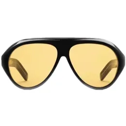 Luxury Unisex Big Pilot Polarized Sunglasses UV400 Gradient Imported Plank individual bold cutting euro-am oversized fullrim GOGGLES 60-13-150fullset case
