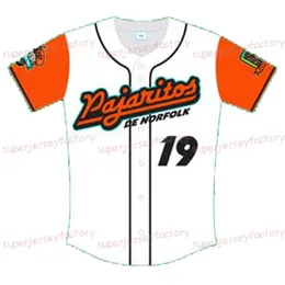 Custom Minor League Baseball Jersey Shirt Norfolk Tides Ed