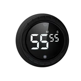 Timers Baldr Digital Display Timer Rotation Timing Adjustable BI Sound Alarm Magnetic Countdown Stylish And Simple Clock Counter