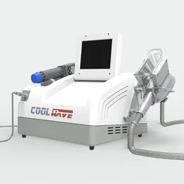 Najnowsze technologie Coolwave Radial Shock Fala Terapia Fat Zamrażająca Shockwave Maszyna Weigth Utrata Odchudzanie Łapienie bólu