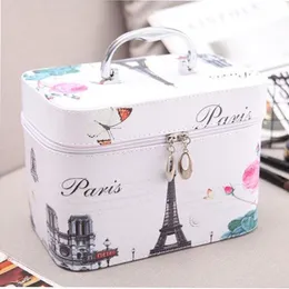 Cosmetic Case Bag Pu Storage Cosmetics Suitcase Makeup Pouch Bags & Cases