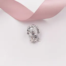 925 Sterling Silver Wedding Jewelry Dokonywanie Pandora Panią Mądry DIY Urok Boyfriend Bransoletki Ojca Dnia Prezenty Dla Żona Kobiety Mężczyźni Łańcuch Nazwa Nazwa Naszyjnik 798014EN190
