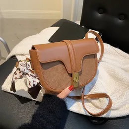 Torby Crossbody dla kobiet2021New Jesień i zima Koreańska wersja Torby na ramię Luksusowa Digner Msenta Bolsas Feminina1yvu