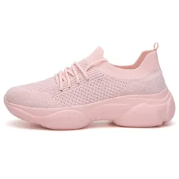 Good Sneaker Scarpe sportive da donna leggere cross-border primavera moda traspirante mesh fondo spesso aumentare la corsa femminile all'aperto jogging a piedi