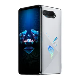 Oryginalny ASUS ROG 5 5G Gra Telefon komórkowy 12 GB 128GB 256GB ROM Snapdragon 888 64mp 6000mAh Android 6.78 cal Amoled Pełny ekran Filownia Identyfikator Face Smart Telefon komórkowy