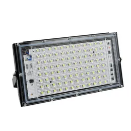 4PCS LED Flood Light 50W AC 220V 240V Floodlights Spotlight LED-lampor Reflektor Cast Lights Floodlight IP65 Vattentät gatelampa D3.5