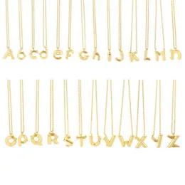 Europe America Fashion Jewelry Sets Lady Womens Gold-color Metal Engraved V Initials 26 Letters Alphabet Pendants Necklace Bracelet Letter N-Z