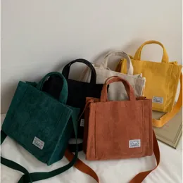 HBP Handbag Corduroy Ladies Purse 2021 New Trend Single Shoulder Bags Solid Color Buckle Messenger Bag Small Square Wallet