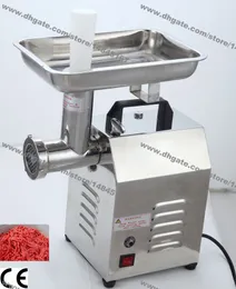 80kg / h Heavy Duty 110V 220V Electric Auto Restaurant Butcher Home Pork Beef Kött Mincer Grinder Maker Mincing Machine