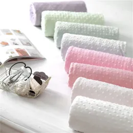 Plush filt tyg super mjukt baby sängkläder miljövänligt polyester handarbete material 210702