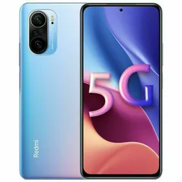 Oryginalne Xiaomi Redmi K40 Pro 5G Telefon komórkowy 12 GB RAM 256GB ROM Snapdragon 888 Android 6.67 "AMOLED Pełny ekran 64.0MP AI NFC IP53 ID FALPRINT SMART CELL PONATEL PONOFELEFE PONOFELEFOLE