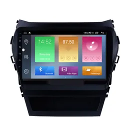 Car DVD GPS Radio 9-calowy odtwarzacz Android 10 dla Hyundai IX45 Santafe 2013-2017 Multimredia z WiFi TV Tuner SWC OBD