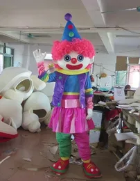 Kostymer festival klänning rosa kjol clown maskot kostymer karneval hallowen gåvor unisex vuxna fancy party spel outfit semester firande