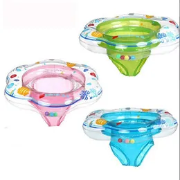 Dzieci Baby Swimming Ring Trwałe Nadmuchiwane Pływak Basen Pierścień Double Przeszczepiony Pociąg Bezpieczeństwo Bezpieczeństwa Wody Toy Pool Akcesoria 1049 Z2
