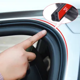 Adesivo per striscia di tenuta a doppio strato in gomma per portiera dell'auto Adesivo anti-collisione Isolamento acustico per bagagliaio Guarnizione Accessori esterni
