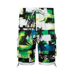 Men's Beach Pants Party Liberal Personality Coconut Leisure Holiday Spring Running Shorts