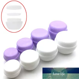 10st 5g / 10g / 20g / 30g Tom Makeup Jar Pot Raffillerbar Sample Flaskor Travel Face Cream Lotion Cosmetic Containers